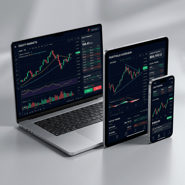 Trading Devices Mockup